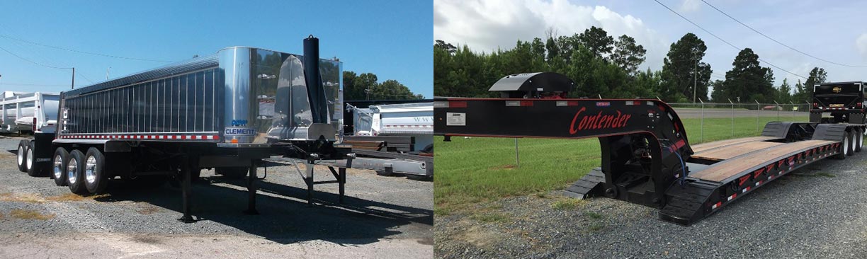 End Dump and Lowboy Trailers